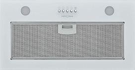 Вытяжка Krona LUISA 600 GLASS WHITE PB