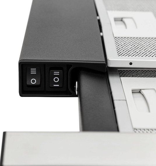 Вытяжка Krona KAMILLA SLIM 600 BLACK/INOX (2 мотора) preview 9