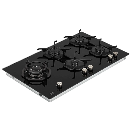 Газовая варочная панель Krona GRANDE 90 BL (с WOK-подставкой) preview 1