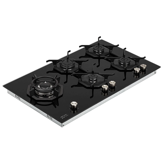Газовая варочная панель Krona GRANDE 90 BL (с WOK-подставкой) preview 1