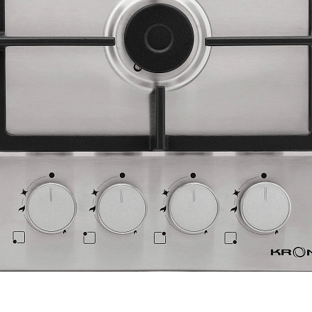 Газовая варочная панель Krona NEBEL 60 IX W preview 4