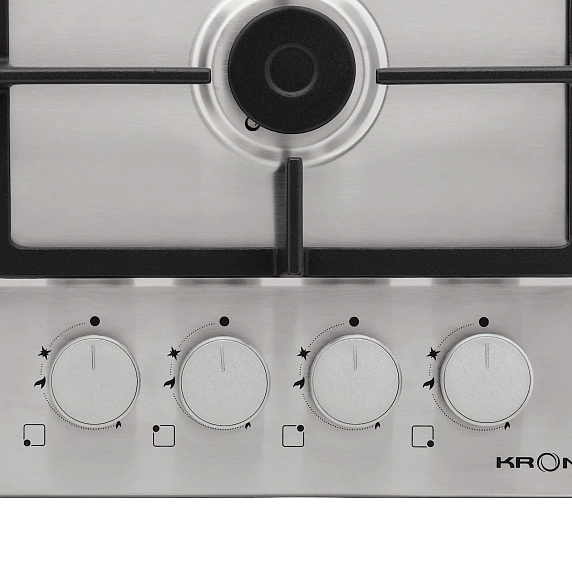 Газовая варочная панель Krona NEBEL 60 IX W preview 4
