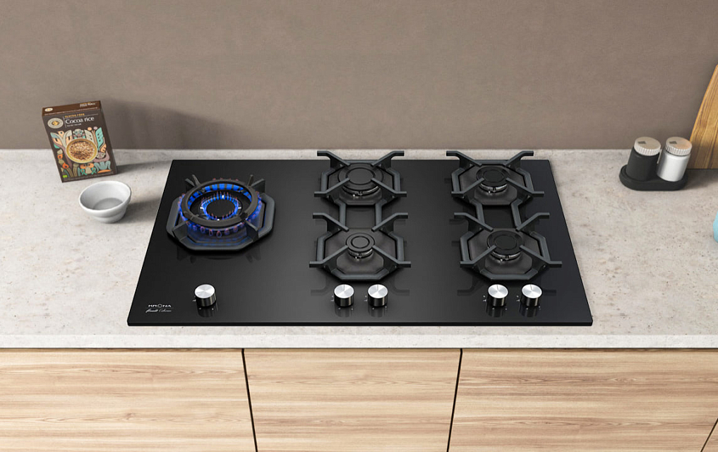 Схема встраивания для варочной панели Krona FARBE 60 BL